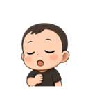男の子のいろんな表情（個別スタンプ：7）