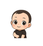 男の子のいろんな表情（個別スタンプ：11）