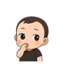 男の子のいろんな表情（個別スタンプ：12）
