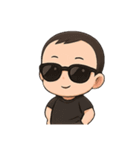 男の子のいろんな表情（個別スタンプ：14）