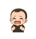 男の子のいろんな表情（個別スタンプ：16）