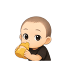 男の子のいろんな表情（個別スタンプ：21）