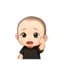 男の子のいろんな表情（個別スタンプ：34）