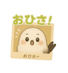 シマエナガの毎日便り⭐︎Part.1（個別スタンプ：9）