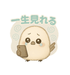 シマエナガの毎日便り⭐︎Part.1（個別スタンプ：34）