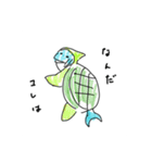 なんか深そうで浅いことを言ってるサメェ（個別スタンプ：3）