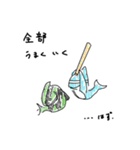 なんか深そうで浅いことを言ってるサメェ（個別スタンプ：6）
