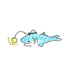なんか深そうで浅いことを言ってるサメェ（個別スタンプ：32）