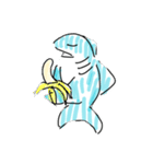 なんか深そうで浅いことを言ってるサメェ（個別スタンプ：40）