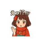 椿乃ちゃんの日常スタンプ（個別スタンプ：16）