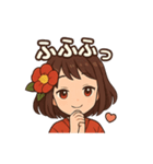椿乃ちゃんの日常スタンプ（個別スタンプ：38）
