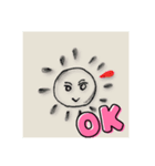 元気サンスタンプ！（個別スタンプ：1）
