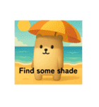 夏 ぷくちゃん日和(英語)（個別スタンプ：4）