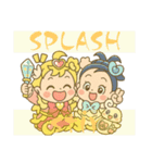 ぽちゃかわ 咲⭐️舞ちゃん（個別スタンプ：1）