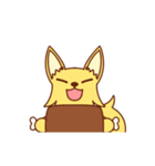 コンコンキツネフェネックさん（個別スタンプ：16）