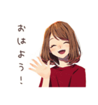 やさしい妻のご相談スタンプ（個別スタンプ：2）
