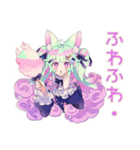 ゆめかわガールのドリームコア日常（個別スタンプ：4）