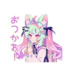 ゆめかわガールのドリームコア日常（個別スタンプ：7）
