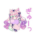 ゆめかわガールのドリームコア日常（個別スタンプ：16）