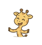キリン物語（個別スタンプ：4）