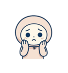 [アレンジ用]パーカーを被ってみた（個別スタンプ：11）