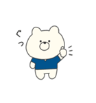毎日使える！ドクターしろくま（個別スタンプ：6）