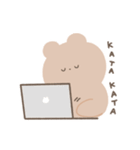 のんびり生きたいくま（個別スタンプ：19）