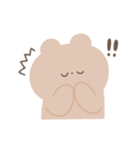 のんびり生きたいくま（個別スタンプ：24）