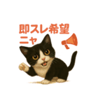 わが家の八割れ愛猫タッキー（個別スタンプ：37）