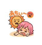 ちびギャルの夏まんきつスタンプ（個別スタンプ：10）