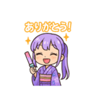 ちびギャルの夏まんきつスタンプ（個別スタンプ：12）