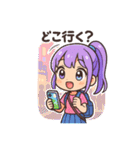 ちびギャルの夏まんきつスタンプ（個別スタンプ：37）