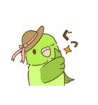 インコ達の夏スタンプ（個別スタンプ：20）