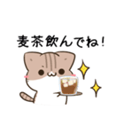動く！毎日五月病なねこたち 夏スタンプ3（個別スタンプ：9）