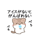 動く！毎日五月病なねこたち 夏スタンプ3（個別スタンプ：19）
