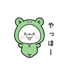 動く♪くまぽこ、梅雨から夏へ（個別スタンプ：5）
