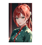 真紅の決意眼0（個別スタンプ：31）