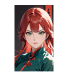 真紅の決意眼0（個別スタンプ：40）