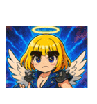 8192番目の天使 くりーむ（個別スタンプ：7）