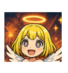 8192番目の天使 くりーむ（個別スタンプ：9）