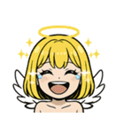 8192番目の天使 くりーむ（個別スタンプ：14）
