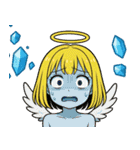 8192番目の天使 くりーむ（個別スタンプ：21）
