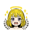 8192番目の天使 くりーむ（個別スタンプ：22）