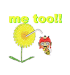 想いレベルup＆up！トークに花を添えて♪（個別スタンプ：19）