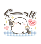ずっと使える❤️デカ文字シマエナガ（個別スタンプ：12）