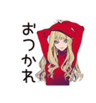 キュートなオンニの夏休み♡（個別スタンプ：10）