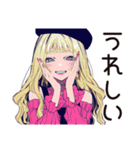 キュートなオンニの夏休み♡（個別スタンプ：17）