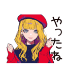 キュートなオンニの夏休み♡（個別スタンプ：39）