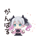 暑くて溶けそうな地雷ちゃん♡夏（個別スタンプ：16）