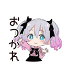 暑くて溶けそうな地雷ちゃん♡夏（個別スタンプ：32）